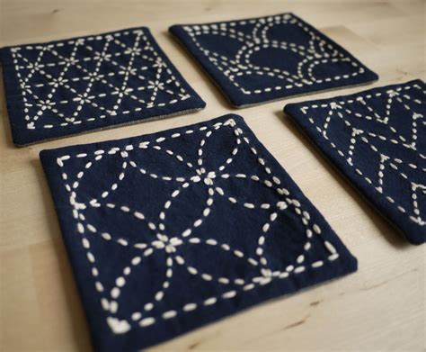 Sashiko Tutorial Saké Puppets