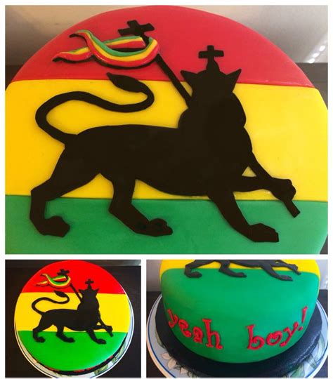 Another Rasta Themed Cake 50th Birthday Party Decorations Lion