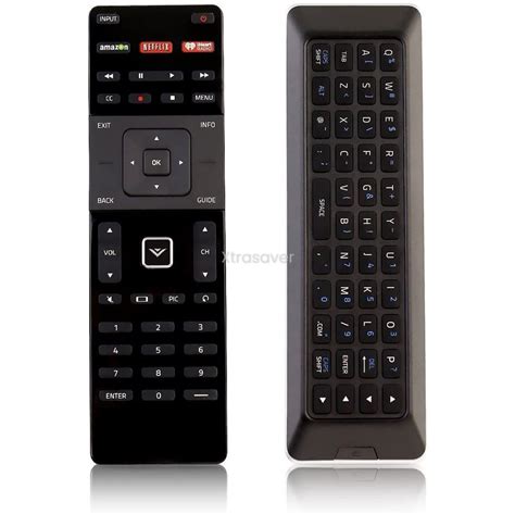 VIZIO XRT500 QWERTY Keyboard Back Light Remote For Various VIZIO Smart