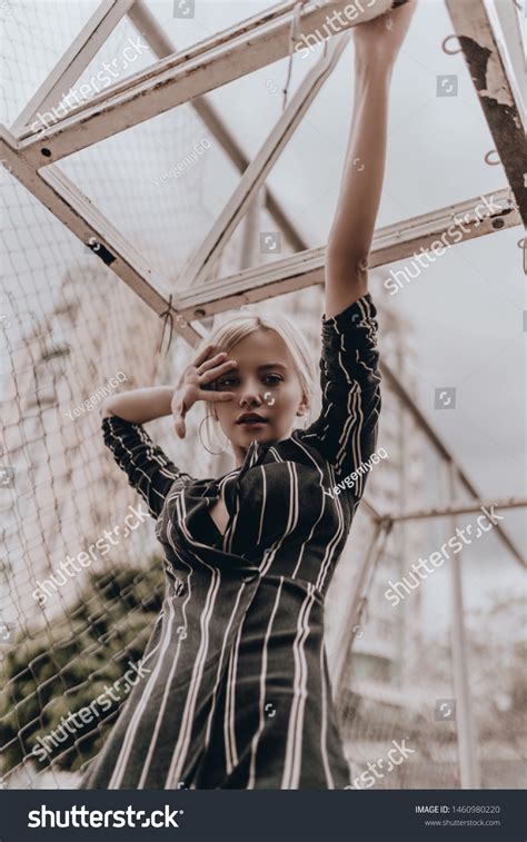 Portrait Hot Sexy Girl Beautiful Blonde Stock Photo Shutterstock