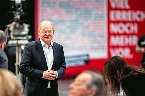 Kleiner Sieg F R Scholz Beim Spd Parteitag Birgit Baumann