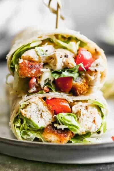 Chicken Caesar Wrap Tastes Better From Scratch