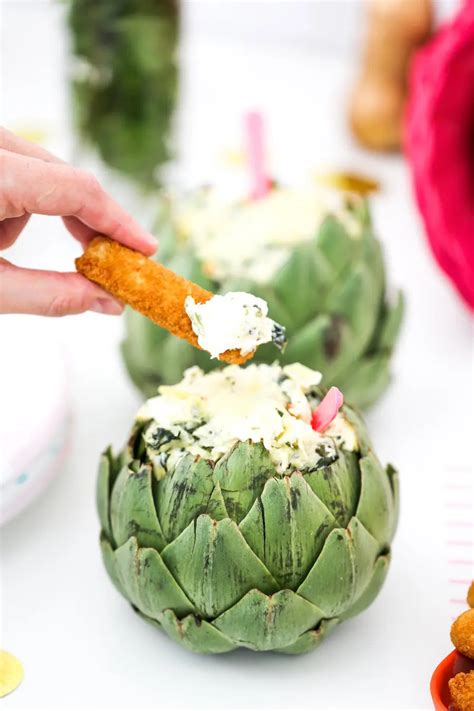 Hot Spinach Artichoke Dip Recipe Salty Canary