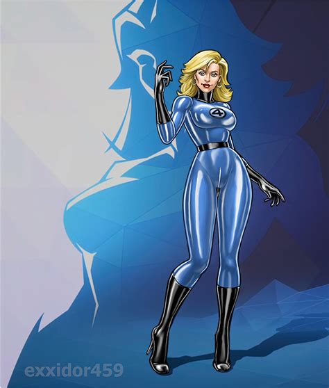 Sue Storm Marvel Rivals Latex Classic Costume By Exxidor Hentai Foundry