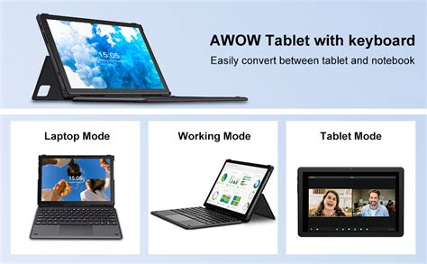 Amazon Awow In Tablet Inch Windows Tablet Octa Core