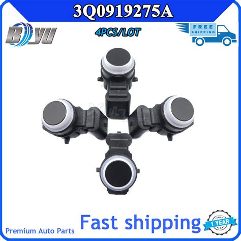 4pc PDC 3Q0919275A Parking sensor For VW Tiguan BMW 1 3 Mercedes-benz ...
