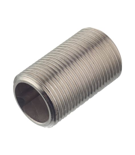 Ниппель (бочонок) 3/4" нар(ш) х 3/4" нар(ш) под сгонный ключ Valtec ...