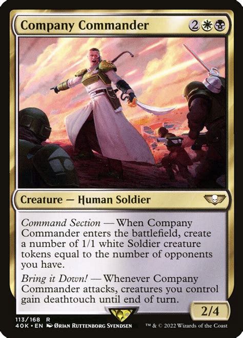 Company Commander Combos | EDH-Combos.com