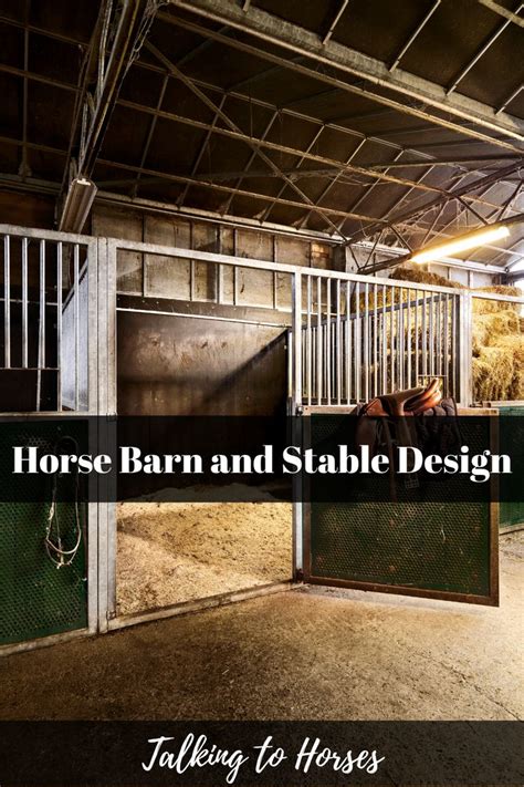 Horse Barn and Stable Design | Stables design, Barn design, Horse barn