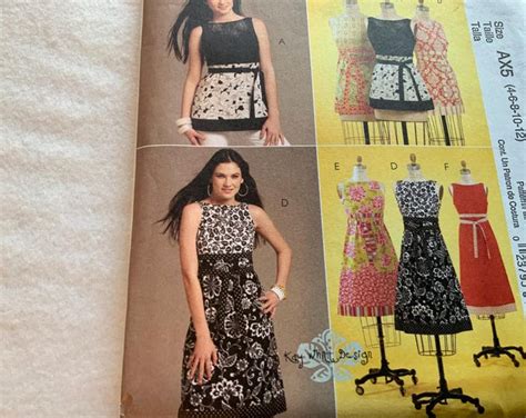 Simplicity Misses Lingerie Pattern Sizes Uncut