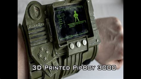 3d Printed Pipboy 3000 Youtube