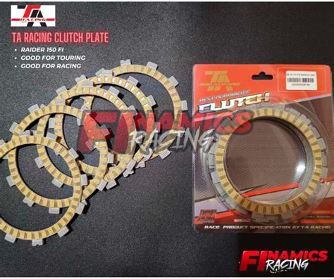 Raider Fi Clutch Plate Ta Racing Raider Fi For Touring And