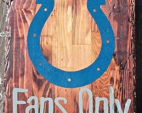 Distressed Indianapolis Colts Wall Decor Colts Decor Colts Etsy