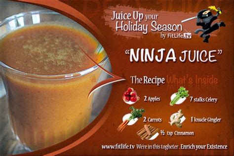 Health And Nutrition Tips Ninja Juice