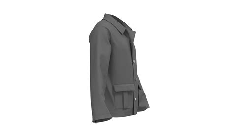 3d Male Jacket Model Turbosquid 2177449