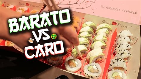 Sushi Caro Vs Sushi Barato Cual Es Mejor Youtube