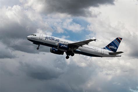 Jet Blue Airbus A320 Takeoff Photograph by Erik Simonsen - Pixels