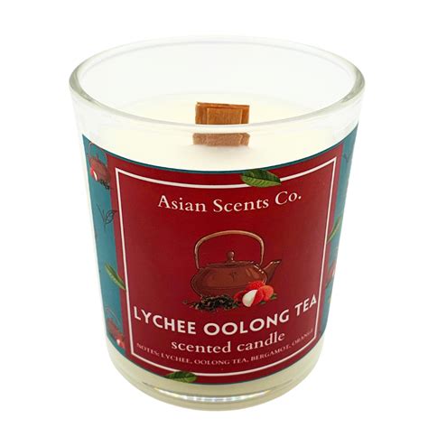 Lychee Oolong Tea Scented Candle Asian Scents Co