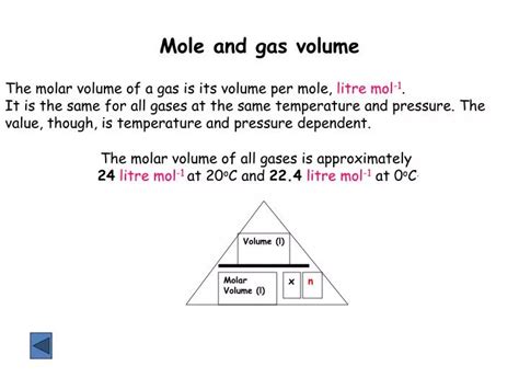 PPT - Mole and gas volume PowerPoint Presentation, free download - ID ...