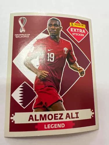 L Mina Panini Extra Sticker Base Almoez Ali