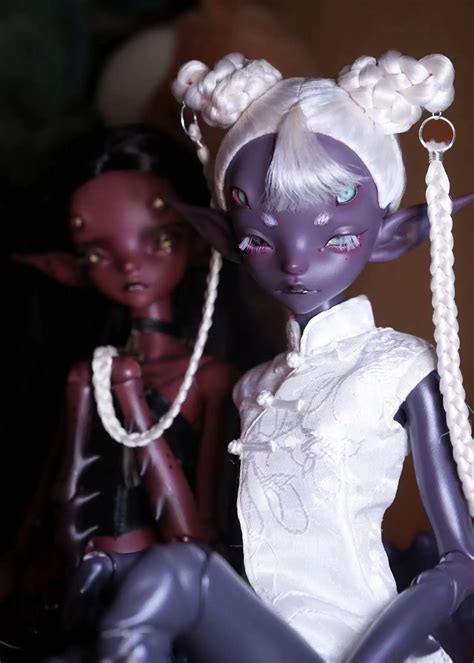 New Design Mantis Amber Nude BJD Doll Open Eyes Human Hand Flat Feet Hand Made High Quality