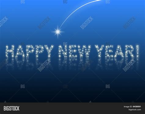 Happy New Year Blue Background Image & Photo | Bigstock