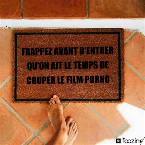 Frappez Avant D Entrer Qu On Ait Le Temps De Couper Le Film Porno