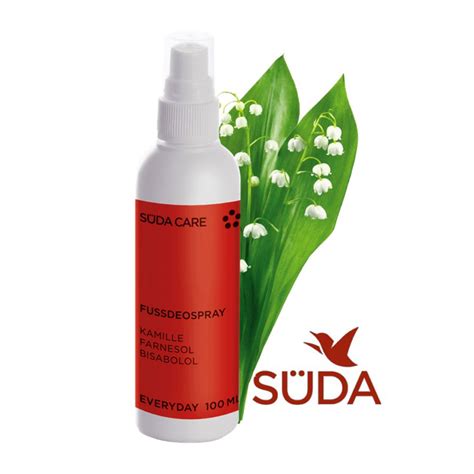 Спрей-дезодорант для ног освежающий Fussdeospray SUDA 100 мл купить в ...