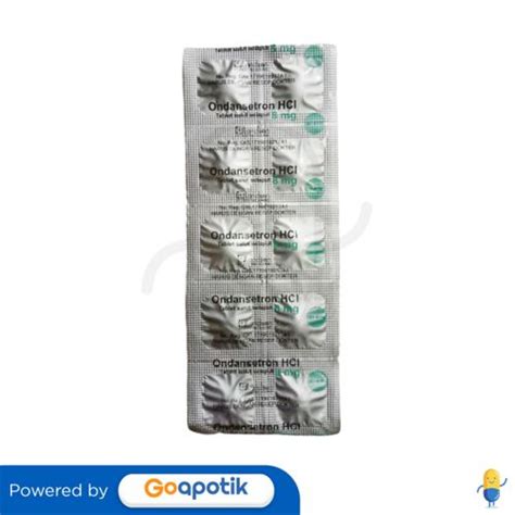 Ondansetron Hcl Pertiwi 8 Mg Strip 10 Tablet Kegunaan Efek Samping Dosis Dan Aturan Pakai