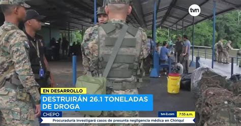 Estamentos de seguridad destruyen más de 26 toneladas de droga