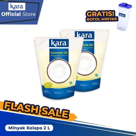 Kara Minyak Goreng Kelapa Coconut Cooking Oil L Pouch Free Botol