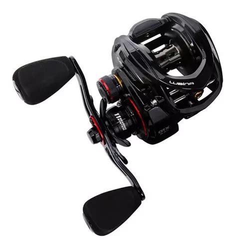 Carretilha Pesca Marine Lubina Sports Black Widow Gtx Nova Frete grátis