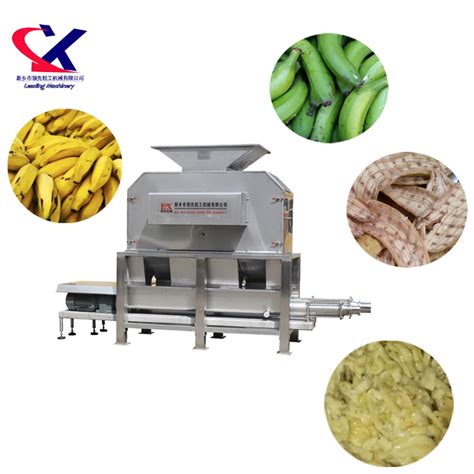 Banana Peeling And Crushing Machine 2th Banana Powder Making Machine