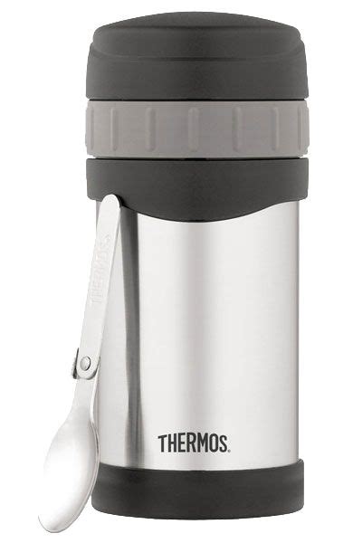 Thermos Vacuum Insulated Wide Mouth Food Jar With Spoon 470ml