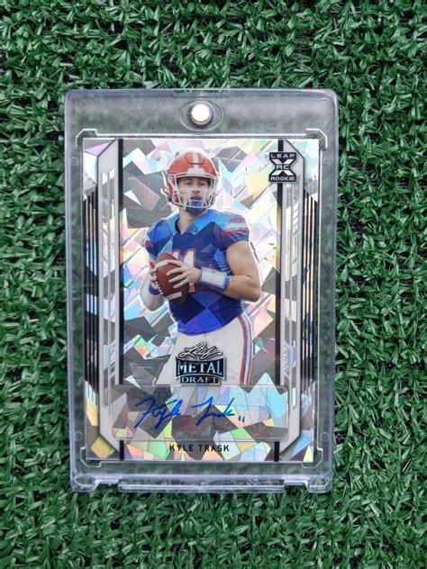 Kyle Trask 2021 Leaf Metal Draft RC Auto Autograph 30 50 BA KT1 EBay