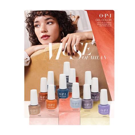 Muse Of Milan Gelcolor 12 Piece Display Opi Cosmoprof