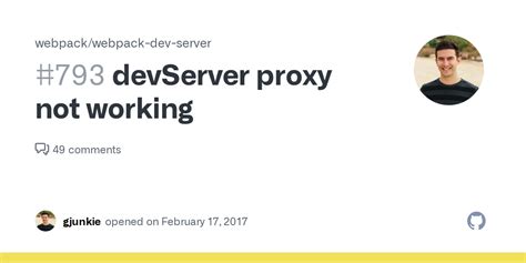 Devserver Proxy Not Working Issue Webpack Webpack Dev Server