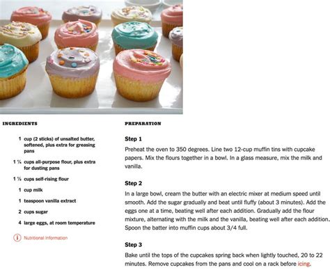 Magnolia Farms Bakery Cupcake Recipe