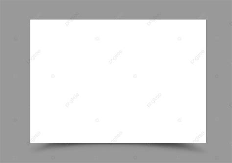 A4 Paper Form Horizontal Write Rectangular One Vector, Write ...