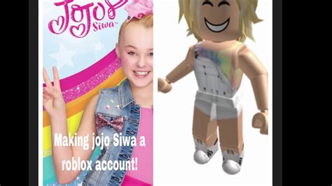 Making Jojo Siwa A Roblox Account Donut Robloxian Youtube