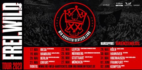 News Frei Wild Wir Schaffen Deutsch Land Tour 2023 METALGLORY