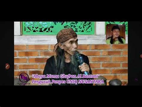 Abuya Mama Ghufron Menanggapi Kasus Pemalsuan Oleh Baalawi Youtube