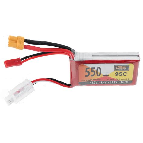 Zop Power 7 4v 550mah 95c 2s Lipo Battery Xt30 Plug For Rc Drone Sale