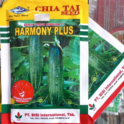 Jual Benih Timun Hibrida F1 HARMONY PLUS Isi 20gram Dari CAP KAPAL