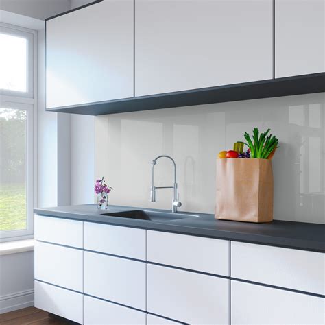 Light Grey Acrylic Splashback Genie Splashbacks