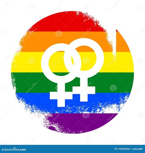 女同性恋者、同性恋者、两性体、变性lgbt自豪感标志和标志 向量例证 插画 包括有 五颜六色 歧视 116950598