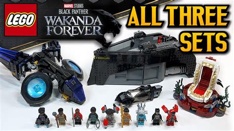 EVERY LEGO Black Panther Wakanda Forever Sets Review Brick Finds Flips