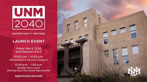 Unm Hosts 2040 Opportunity Defined Launch Event Unm Newsroom