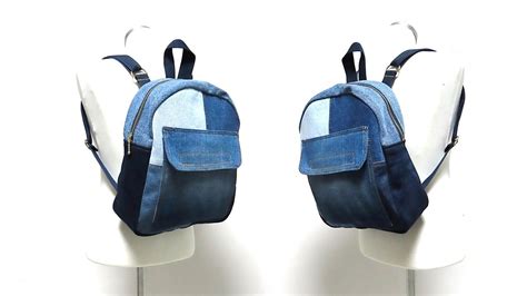 DIY자투리 원단 절대 버리지 마세요 명품 이 됩니다 back pack tutorial with the scraps