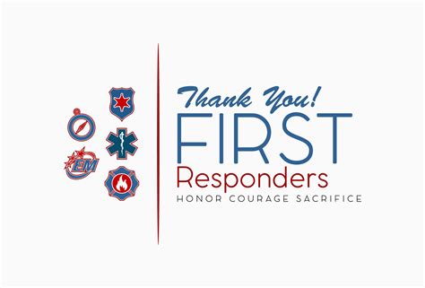 National First Responders Day Vector Art At Vecteezy